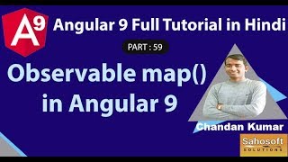 Observable map in Angular 9 : Angular 9 Full Tutorial in Hindi
