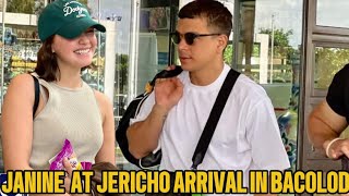 LOOK! JANINE GUTIERREZ AT JERICHO ROSALES ARRIVAL IN BACOLOD WITH A WARM WELCOME!