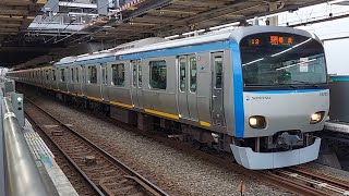 相鉄10000系10705F各駅停車横浜行き二俣川駅到着(2023/4/10)