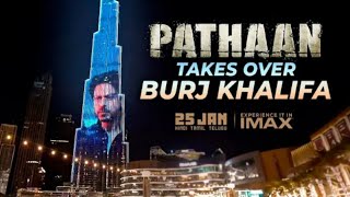 Pathaan takes over Burj Khalifa | Shah Rukh Khan | Siddharth Anand | In Cinemas on 25 Jan 2023#short