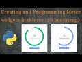 How to Create and Program Analog Meter GUI Widget in Tkinter using ttkbootstrap Library and Python