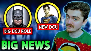 DCU BATMAN Role is BIG!! James Gunn Talks NEW Superman & DCU Details + The Flash Cameos & MORE!!