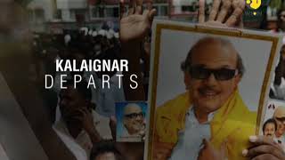 DMK chief Karunanidhi passes away