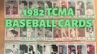 1982 TCMA Baseball Cards - Greatest Baseball Pitchers, Hitters, and Sluggers!