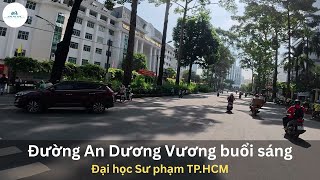 Đường An Dương Vương buổi sáng | Đại học Sư phạm TP.HCM | #RideSaiGon