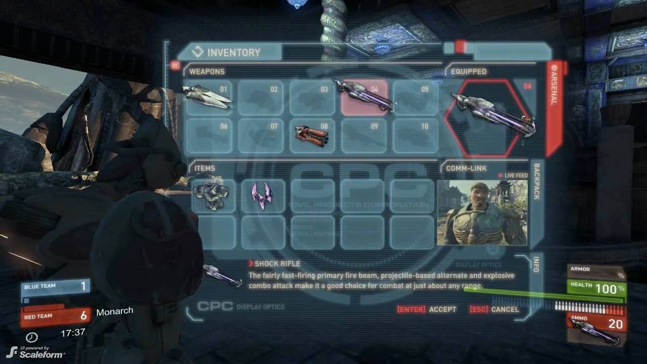 Scaleform 3d Interface 3di Youtube