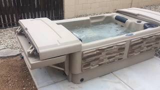 Tuff Spa TT 150 with Hard Tops 110 Plug \u0026 Play.....Just Fill it Up With Water Plug It in And Relax..