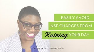 Easily Avoid NSF Charges From Ruining Your Day