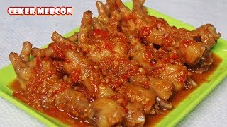 Resep enak dan pedas | cara membuat ceker mercon