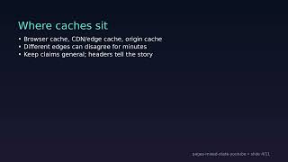 Cache-Busting Isn’t Proof: Read the Headers (Age / ETag / Cache-Control)
