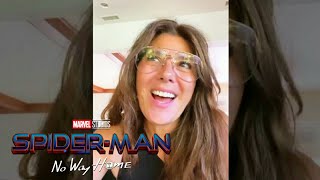 Marisa Tomei on Spider-Man No Way Home | Aunt May