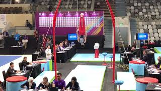 Ethan Lim on Rings, 15th Junior Asian Gymnastics Championship