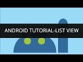 Android Tutorial-List View | Edureka