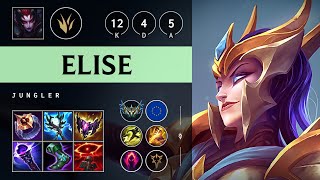 Elise Jungle vs Maokai: Triple Kill, Godlike - EUW Challenger Patch 25.S1.2