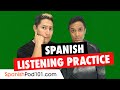 Spanish Listening Practice - A Day in the Life of Spanish