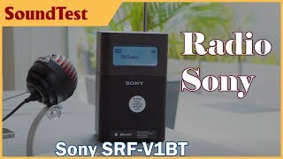 Sony SRF-V1BT Đánh giá sơ lược - Radio của Sony