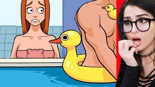 I Got Locked In My Crush Bathroom (Animated Story Time)
