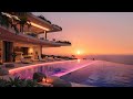 luxury tropical sunset chillout mix 🌅 elegant lounge music ambient for calm mind and stress relief