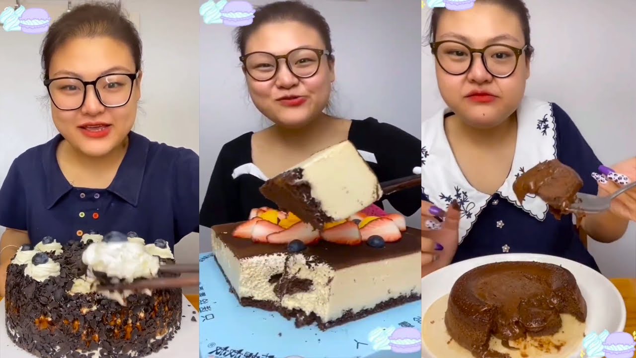 Asmr Desserts Mukbang Compilation Youtube