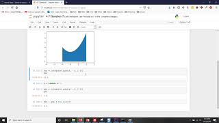 Python Calculus - Area Between Two Curves (Scipy and Numpy)