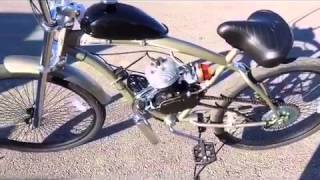 Micargi Rover GT Motorized Bike 80cc with performance mods