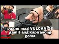 paano mag VULCANIZE gamit ang kapirasong goma / Tireman PH