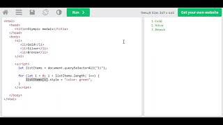 Using document.querySelector() method in JavaScript to modify DOM nodes