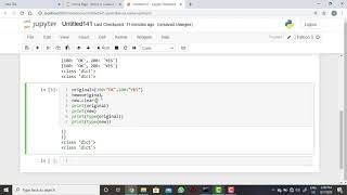193 Python Dictionary copy Method