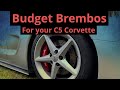 Upgrade your C5 Corvette brakes to brembos!