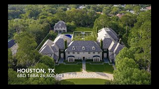 THIS IS NUTS!!! $19.5M Mega Mansion In Houston, TX!