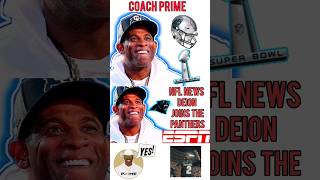 #DeionSanders Becomes the #Panthers New Head Coach ‼️🤯🐐🏆 #COACHPRIME #BUFFALOES #NFL #NCAAF #SHORTS