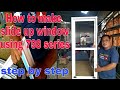 How to make slide up window using 798 series/step by step @Dennis-qt5kl