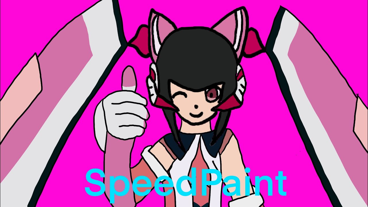 Shirabe Tsukuyomi Speedpaint Youtube