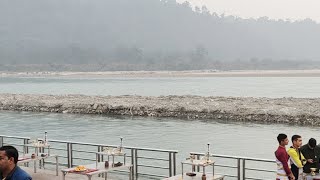 🙏 INDलाईव गंगा आरती त्रिवेणी घाट ऋषिकेश🔥Live Ganga Aarti Triveni Ghat Rishikesh🔥🙏17-Jan-2023🔥🙏 IND