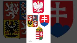 greatest extents of Visegrad Group | #countryballs