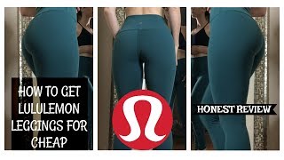 LULULEMON REVIEW \u0026 TRY ON | HOW I GOT LULU LEGGINGS FOR CHEAP