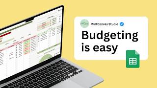 Create a Budget Tracker in Google Sheets! Step by Step tutorial