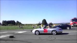 2x Fiat coupe 20VT drag racing