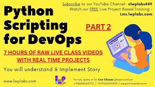 Python Scripting Part 2 | DevOps | Slicing | Variable | Dictionary | Fetching Data from JSON