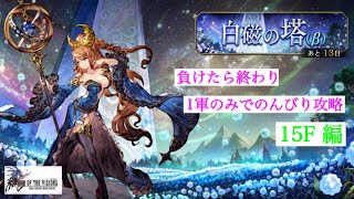 【FFBE幻影戦争】白磁の塔のんびり攻略！【15F編】