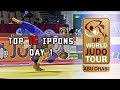 Top 15 ippons in day 1 of Judo Grand Slam Abu Dhabi 2019