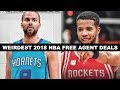 5 Weirdest Signings Of NBA Free Agency 2018