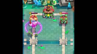 Can goblin giant + goblin gang + rage 3 crowns? #clashroyale