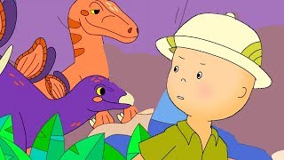 Caillou's Dinosaur Party | Caillou Cartoon