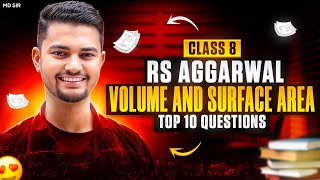 Rs Aggarwal Class 8 | Chapter 20 Volume and Surface Area | Md Sir