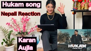 HUKAM (Full Video) Karan Aujla | Latest Panjabi Songs 2021 | Rehaan Records | REACTION!!Susmitaxetri