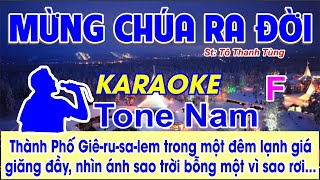 Mừng Chúa Ra Đời Karaoke Tone Nam - (St: Tô Thanh Tùng) - Thành phố Giê-ru-sa-lem trong một đêm...