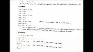 Python online class notes chapter 8 lists part 1