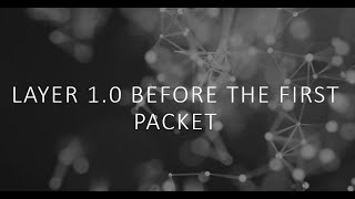 Network Forensics 1.0 - Before the First Packet