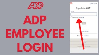 ADP Employee Login: How to Login ADP Employee Account (2026) | ADP Login W2